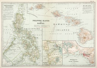 Philippine Islands and Hawaii. Polynesia