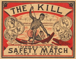 The Kill. MATCHBOX LABELS