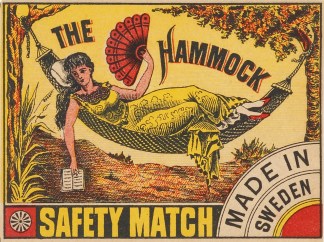 The Hammock. MATCHBOX LABELS