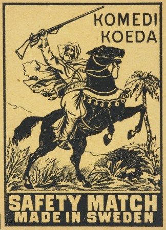 Komedi Koeda MATCHBOX LABELS