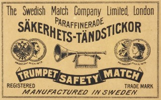 The Swedish Match Company Limited, Londo… MATCHBOX LABELS