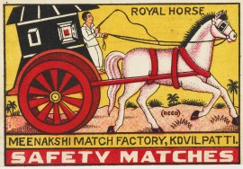 Royal Horse MATCHBOX LABELS Royal Horse