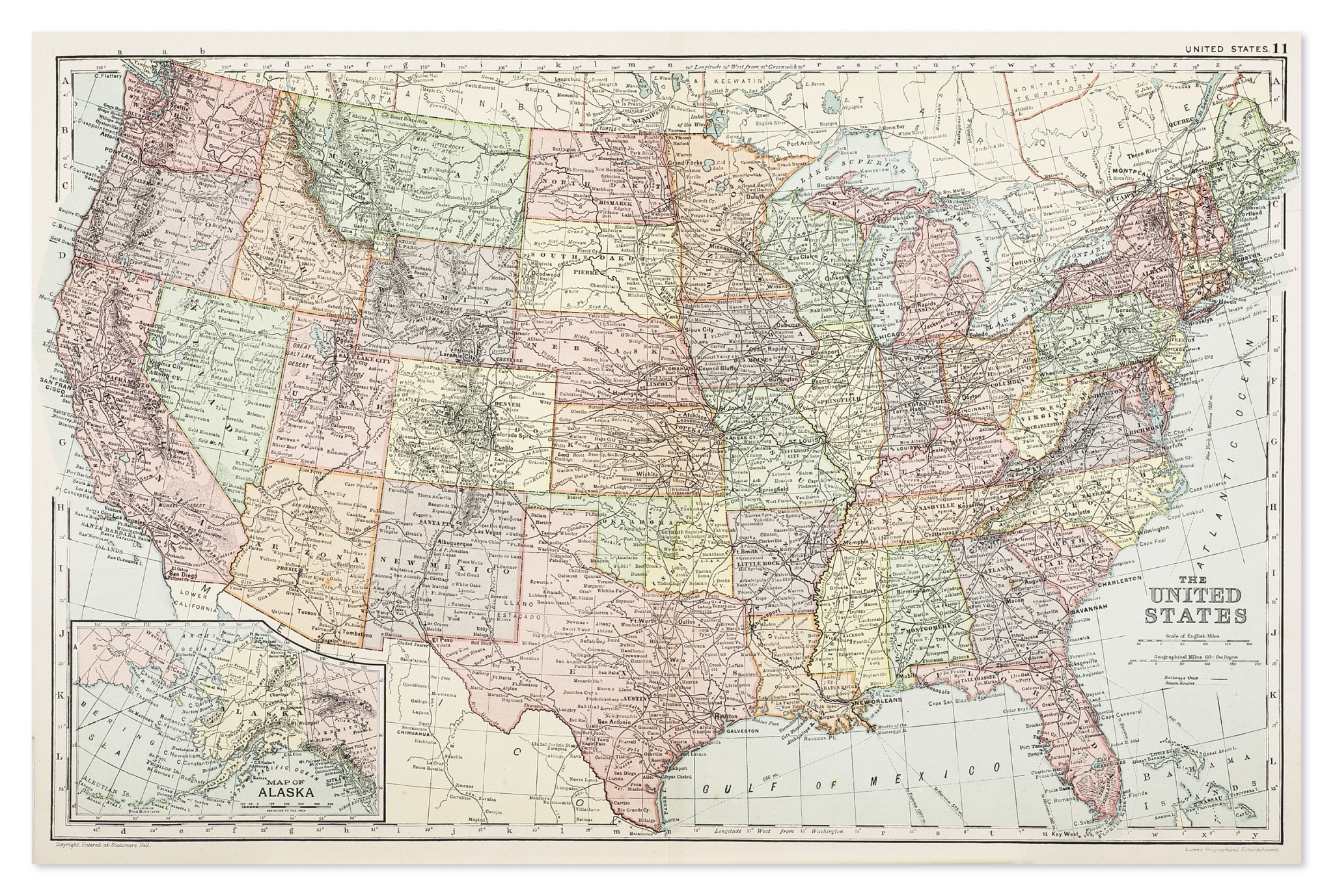 The United States Antique Print Map Room — free download