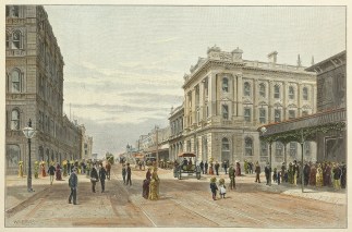 Queen Street, at the Edward Street Corner. Acquisitions Maps & Prints