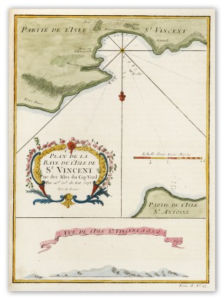 Plan De La Baye De L’Isle De St Vi… Africa Countries