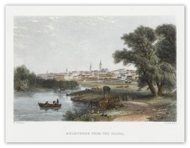 Melbourne from the Yarra.