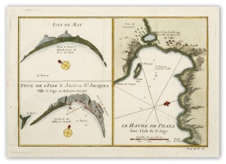 Isle De May, Veue De L’Isle S.Jago… Africa Countries