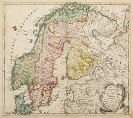 Tabula Geographica Regnorum Sveciae, Daniae et Norwegiae