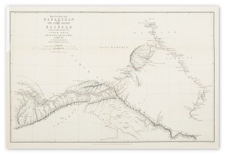 Map of The Route From Badakshan Across T… South Asia