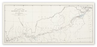 Map to Illustrate the Journey From Hanko… China
