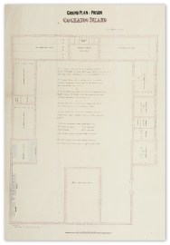 Ground Plan of Prison Cockatoo Island