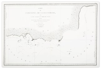 Carte de l’archipel de la Recherch… Western Australia