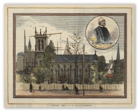 Old Melbourne: Removal of St.Paul's Pro-Cathedral.