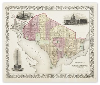 Georgetown and the City of Washington th… Town Plans