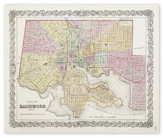 City of Baltimore Maryland. Town Plans