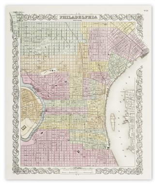 Philadelphia Town Plans