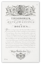 Theodorick,King of the Goths,to Boetius.
