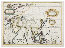 A New Map of Present Asia Dedicated to His Highness William Duke of Gloucester. Present Asia Distinquisht into its General Divisions or Countries....