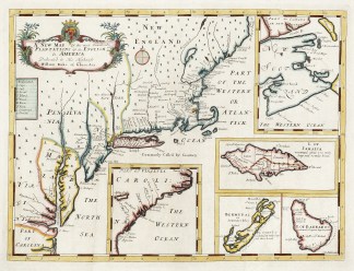 A New Map of the most Considerable Plant… United States