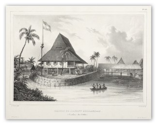 Maison de L’Agent Hollandais. a To… Indonesia, East Indies, Celebes