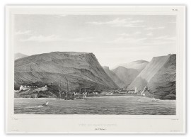 Vue de Jame's-Town, (Ile Ste Hélène.) [Saint Helena]