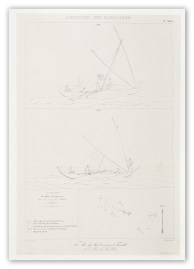 Archipelago des Carloines. No 1. Pros des Iles Camatam et Tanadik. No 2. Pros des Iles Elivi.