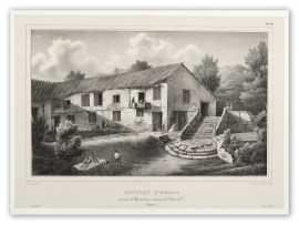 Couvent d'Umata servant d'hopital aux marins de l'Astrolabe. (Guam)