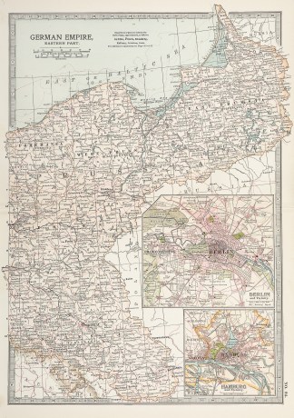 German Empire, Eastern Part. Germany