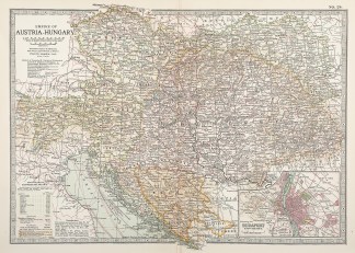 Empire of Austria-Hungary. Central Europe