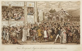 Tom, Jerry and Logic, in characters at t… Carnivals