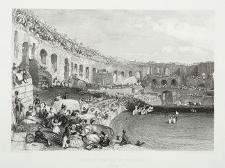 Amphitheatre at Nismes. France France & Monaco