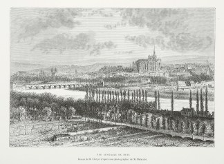 Vue Générale de Metz. France & Monaco