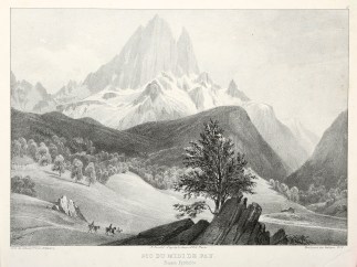 Pic du Midi de Pau. Basses Pyrénées. France & Monaco