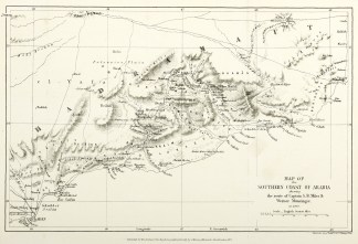 Map Of The Southern Coast Of Arabia Show… Arabian Peninsula