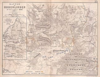 Battle of Hohenlinden 3rd December 1800 … Germany