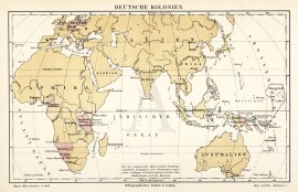 Deutsche Kolonien. WORLD MAPS