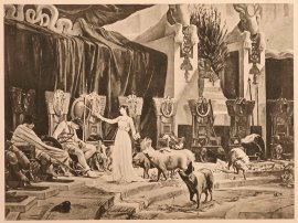 Circe and the companions of Ulysses