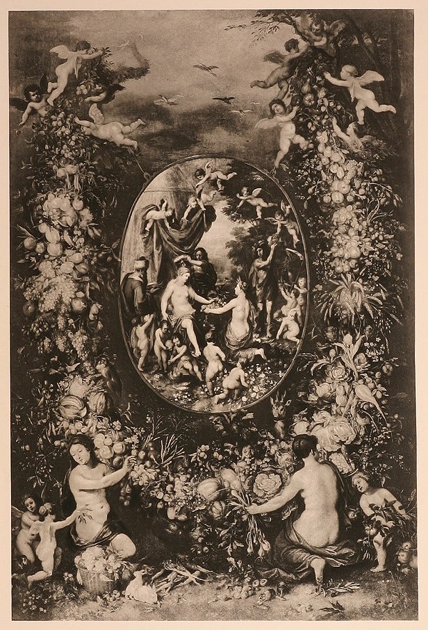 Offering to Cybele - Antique Print from 1895