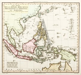 Les Isles de la Sonde, Moluques, Philippines, Caro… China