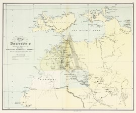 Map of Section 9 Including counties of Disraeli, Palmerston, Malmesbury, Roseberry.