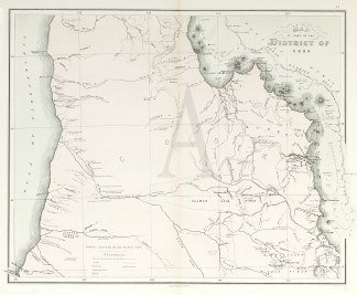 Map of part of the District of Cook Queensland