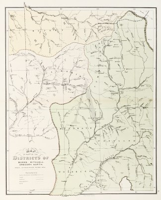 Map of part of the Districts of Burke, M… Queensland