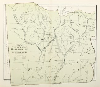 Map of part of the District of Gregory N… Queensland