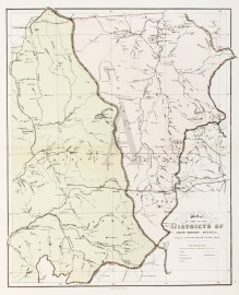 Map of part of the Districts of South Kennedy, Mitchell.