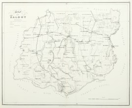 Map of Talbot