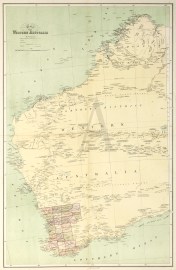 Map of Western Australia