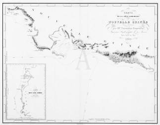 Carte de la Cote Sud-Ouest de la Nouvell… Pacific (General)