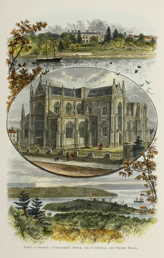 Views in Sydney: Government House, The C… Sydney