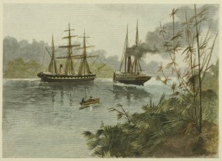 On the Roper River. Northern Territory