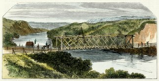 Bridge over the Waikato, near Lake Taupo… NEW ZEALAND